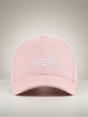 Burberry HER Cap Pink Adjustable Hat GWP New